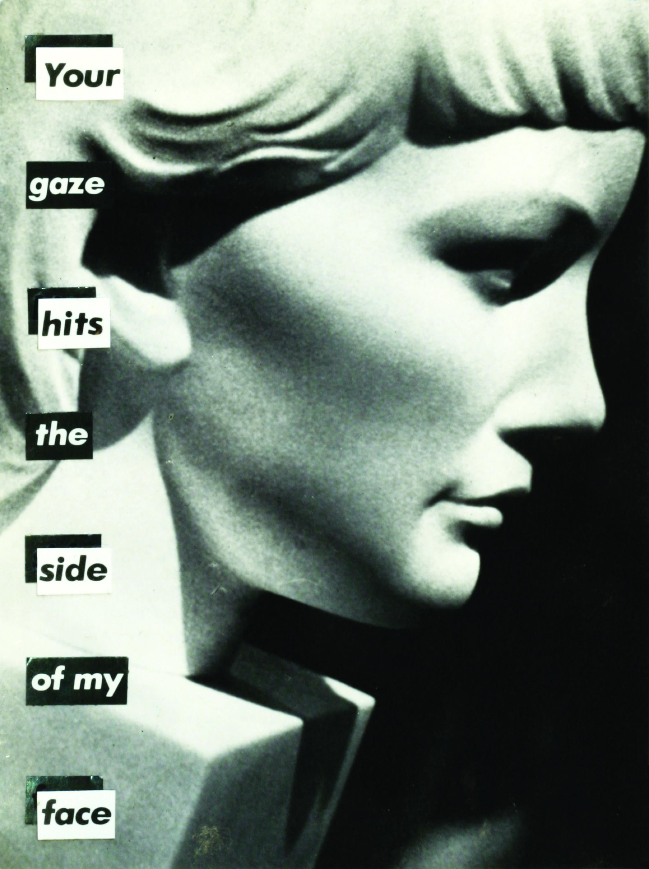 00s~ BARBARA KRUGER museum art tee 名作 Untitled (Your gaze hits the side of my face) - Glenstone