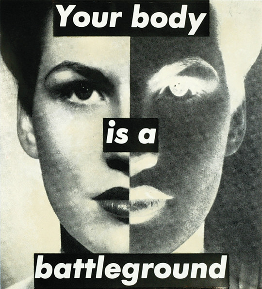 Untitled (Your body is a battleground)