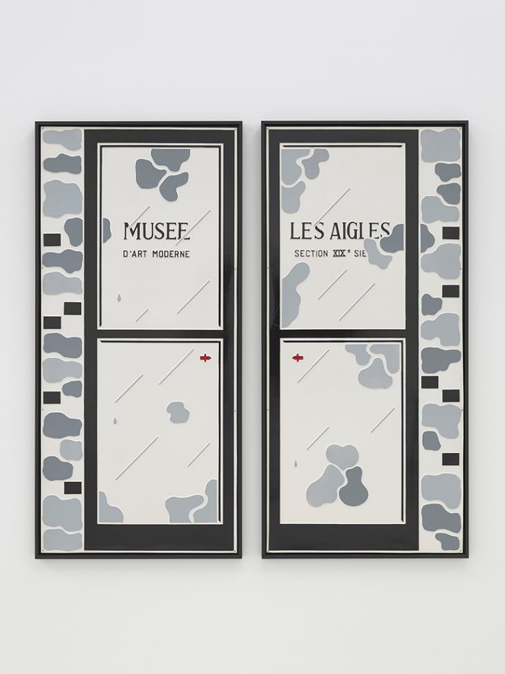 Les Portes, Musée d’Art Moderne Les Aigles—Section XIXe siècle <br> </i> (The Doors, Museum of Modern Art, Eagles—Section 19th Century)
